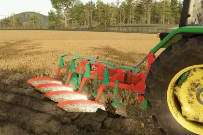 Плуг Kverneland AB 85 для Farming Simulator 25