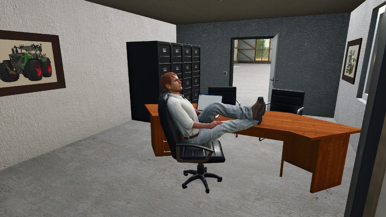 Гараж Контрактор для Farming Simulator 25