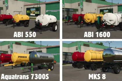 Причіп-танкер Pack для Farming Simulator 25 — 1