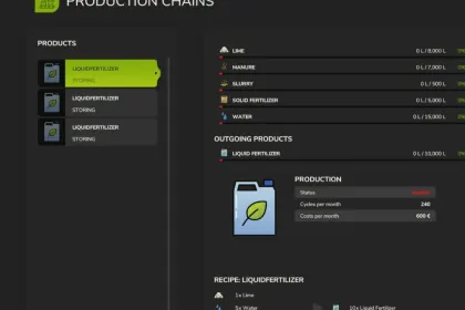 Виробництво рідких добрив для Farming Simulator 25 — 2