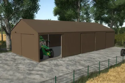Будівля Машинна зала 25x12 для Farming Simulator 25