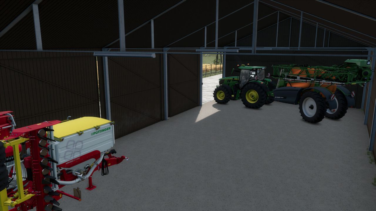 Будівля Машинна зала 25x12 для Farming Simulator 25