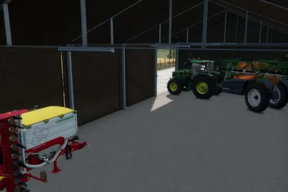 Будівля Машинна зала 25x12 для Farming Simulator 25 — 4