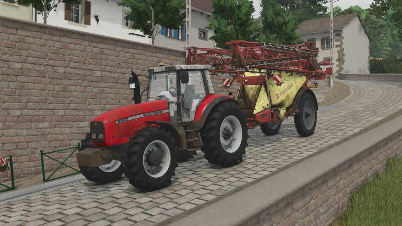 Трактор Massey Ferguson 8200 для Farming Simulator 25