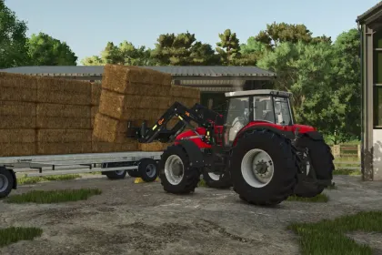 Трактор Massey Ferguson 8200 для Farming Simulator 25 — 4