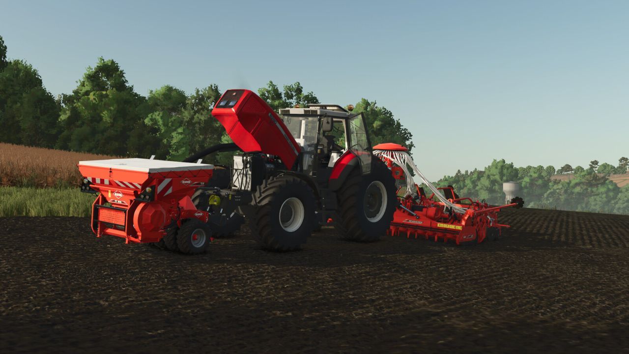 Трактор Massey Ferguson 8200 для Farming Simulator 25