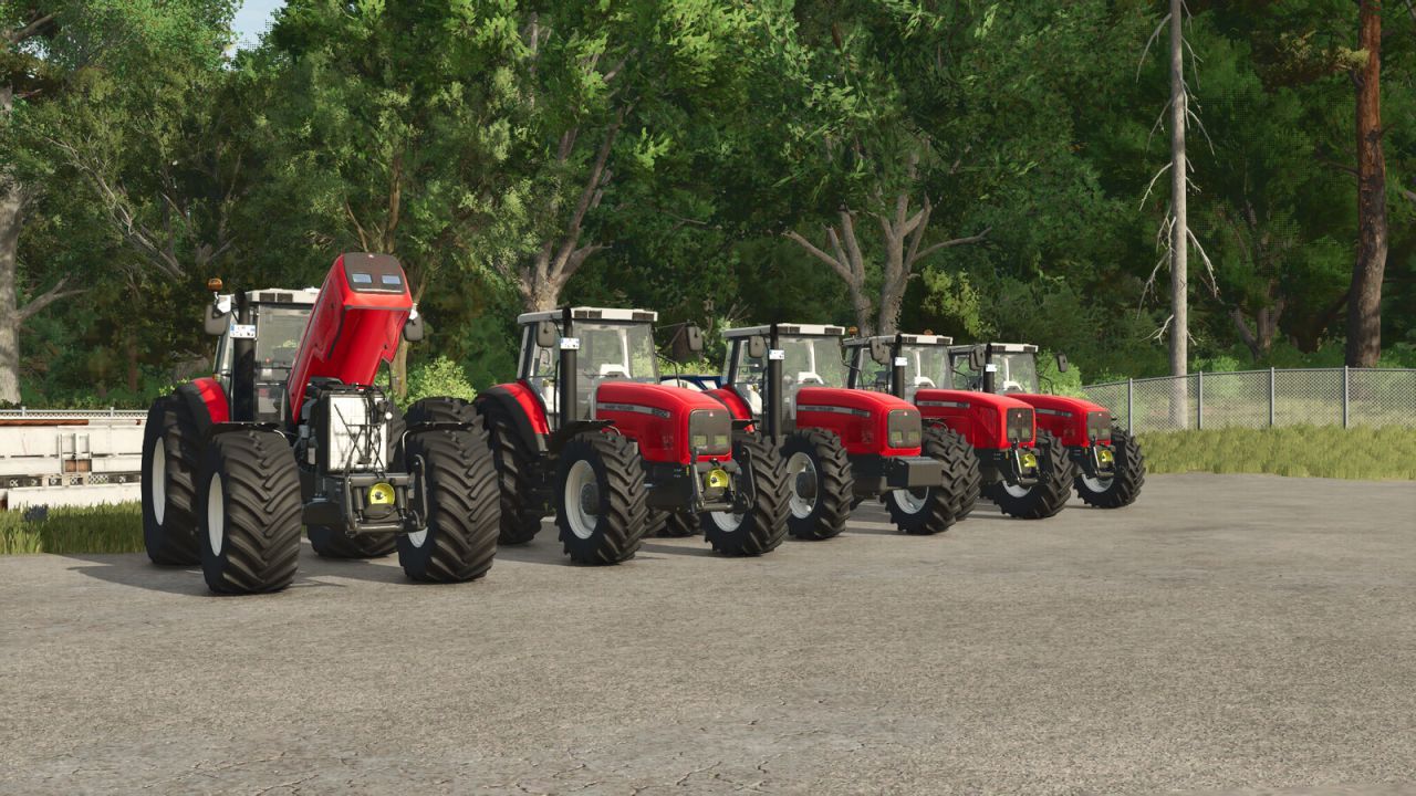 Трактор Massey Ferguson 8200 для Farming Simulator 25