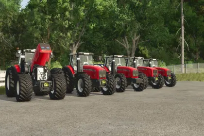 Трактор Massey Ferguson 8200 для Farming Simulator 25 — 6