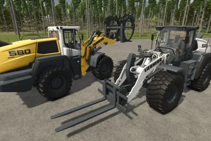 Навантажувач Liebherr L580 Pack для Farming Simulator 25 — 2