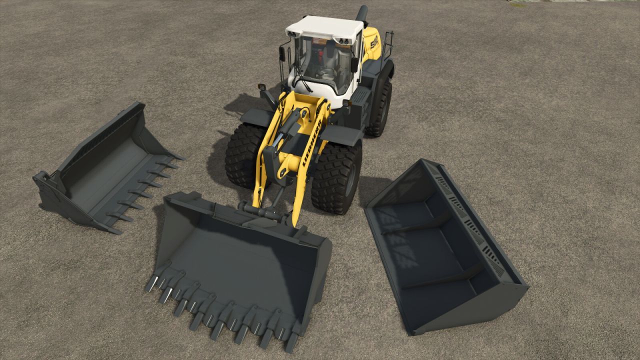 Навантажувач Liebherr L580 Pack для Farming Simulator 25