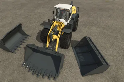 Навантажувач Liebherr L580 Pack для Farming Simulator 25 — 6