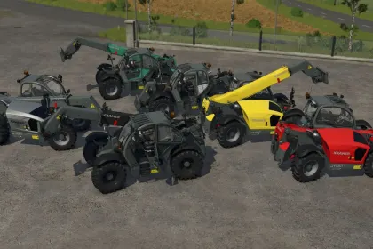 Навантажувач Kramer KT 557 для Farming Simulator 25 — 2