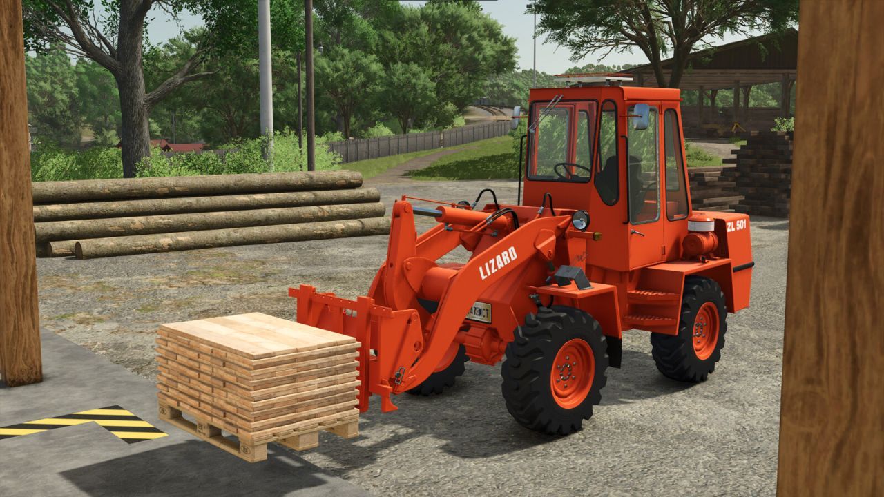 Навантажувач Lizard ZL501 для Farming Simulator 25