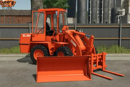 Навантажувач Lizard ZL501 для Farming Simulator 25 — 3