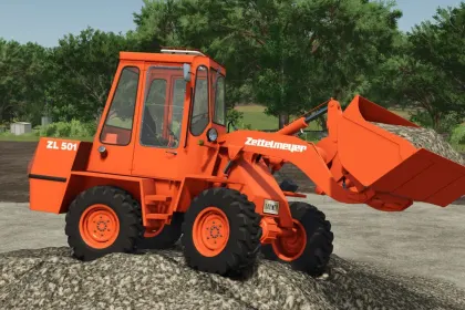 Навантажувач Zettelmeyer ZL501 для Farming Simulator 25 — 1
