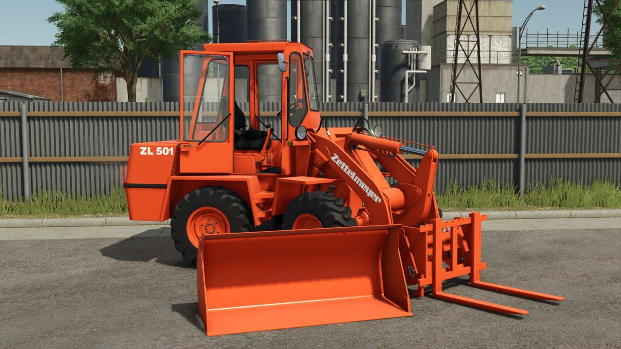 Навантажувач Zettelmeyer ZL501 для Farming Simulator 25
