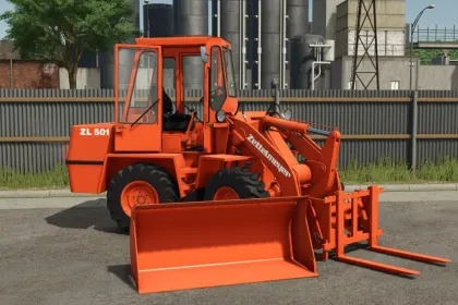 Навантажувач Zettelmeyer ZL501 для Farming Simulator 25 — 3