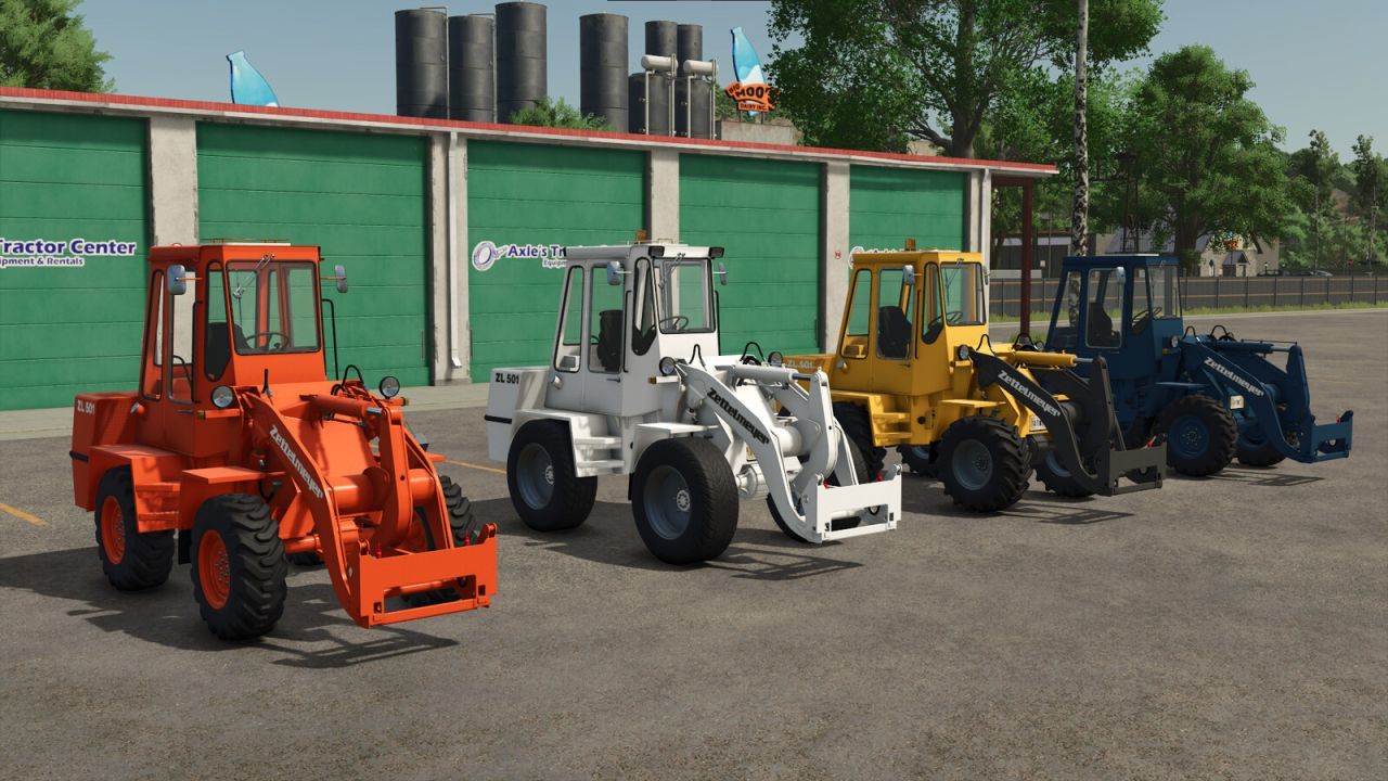 Навантажувач Zettelmeyer ZL501 для Farming Simulator 25