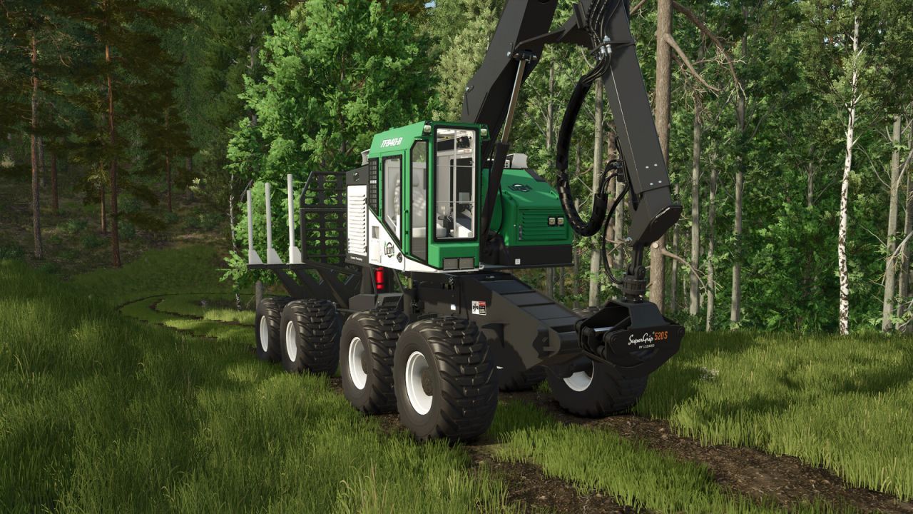 Лісозаготівельна машина Lizard TF840-B для Farming Simulator 25