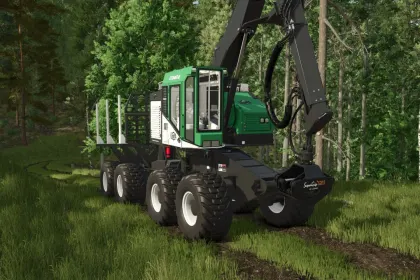 Лісозаготівельна машина Lizard TF840-B для Farming Simulator 25 — 3