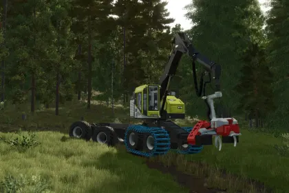 Лісозаготівельний трактор Timberpro TF840-B для Farming Simulator 25 — 1