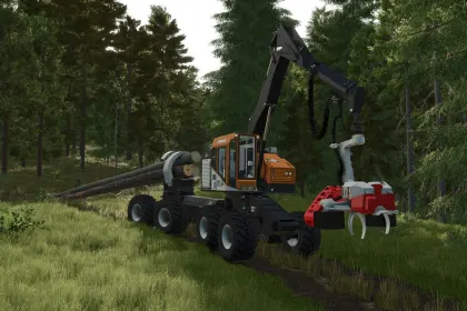 Лісозаготівельний трактор Timberpro TF840-B для Farming Simulator 25 — 3
