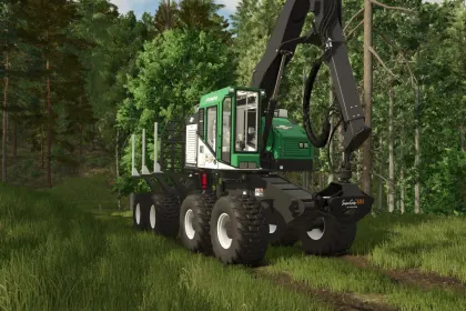 Лісозаготівельний трактор Timberpro TF840-B для Farming Simulator 25 — 4