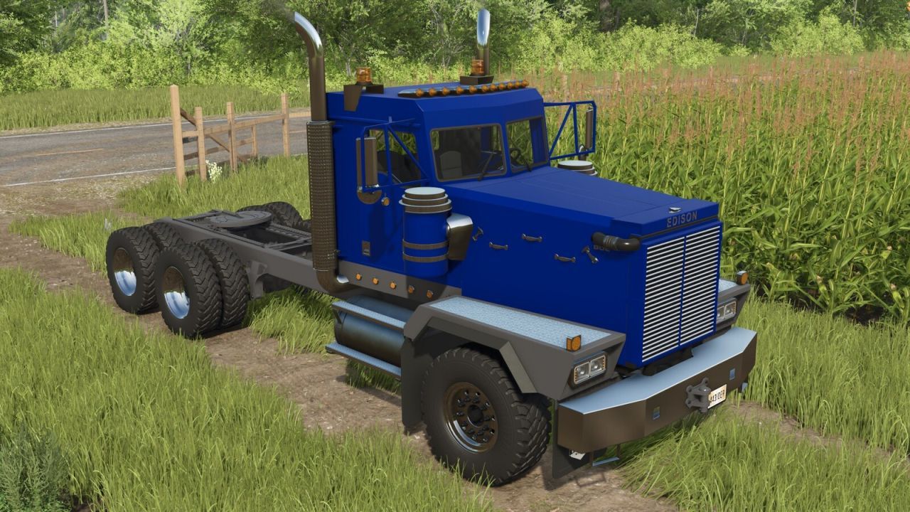 Вантажівка Edison BDE Mechanical для Farming Simulator 25