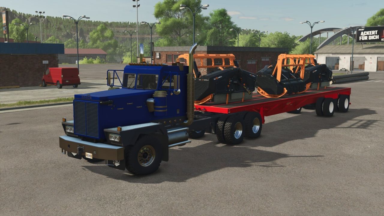 Вантажівка Edison BDE Mechanical для Farming Simulator 25