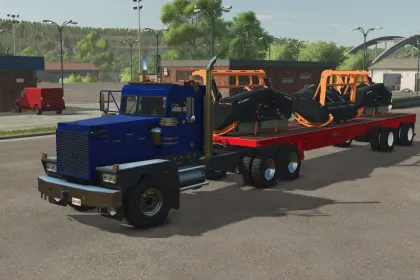 Вантажівка Edison BDE Mechanical для Farming Simulator 25 — 4