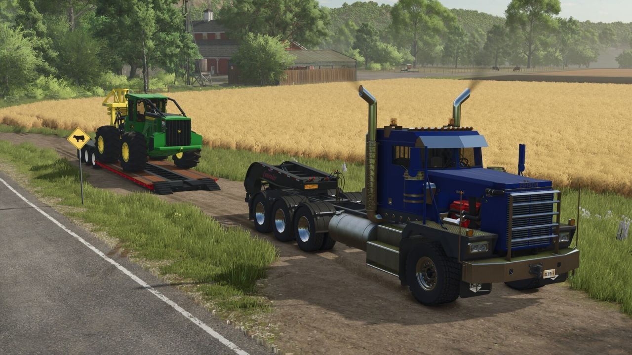 Вантажівка Edison BDE Mechanical для Farming Simulator 25