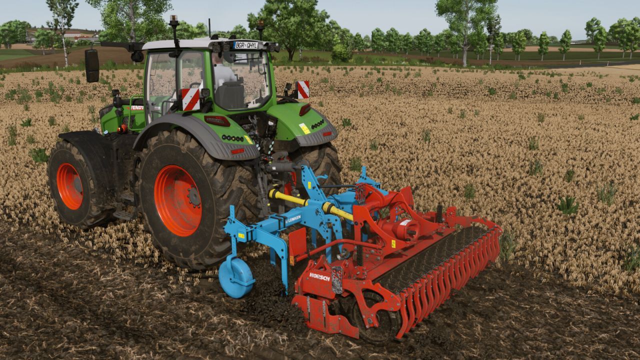 Передкультиватор Lemken Topas 140 для Farming Simulator 25