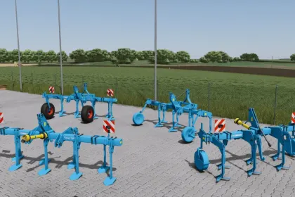 Передкультиватор Lemken Topas 140 для Farming Simulator 25 — 4