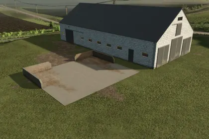 Ставок для корів з плитою для гною для Farming Simulator 25 — 6