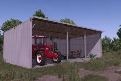 Металеві сараї для зберігання техніки для Farming Simulator 25 — 2
