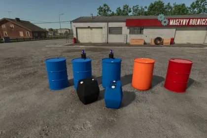 Портативний дизельний бак для Farming Simulator 25 — 1