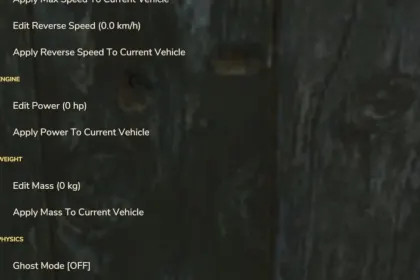 Скрипт Enhanced Mod / Cheat Menu для Farming Simulator 25 — 5