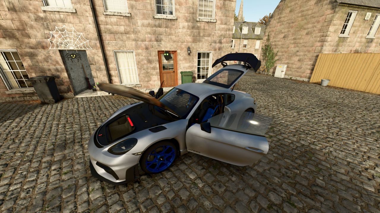Автомобіль Porsche Cayman GT4 RS для Farming Simulator 25