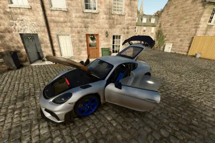 Автомобіль Porsche Cayman GT4 RS для Farming Simulator 25 — 4