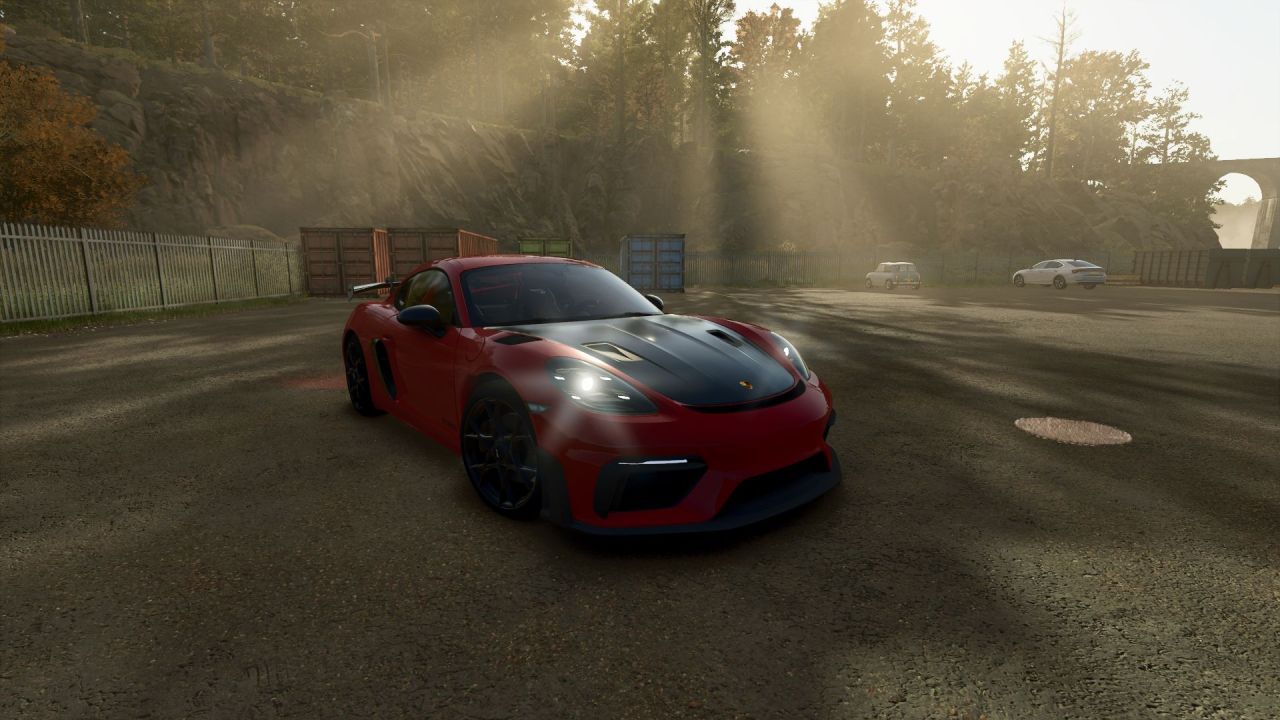 Автомобіль Porsche Cayman GT4 RS для Farming Simulator 25