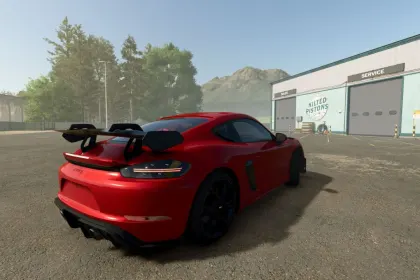 Автомобіль Porsche Cayman GT4 RS для Farming Simulator 25 — 6