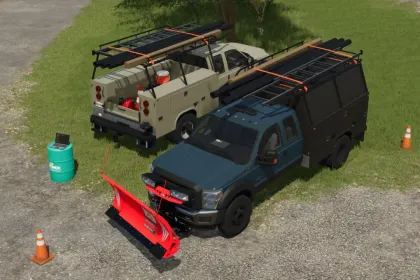 Вантажівка Ford F450 для Farming Simulator 25 — 1