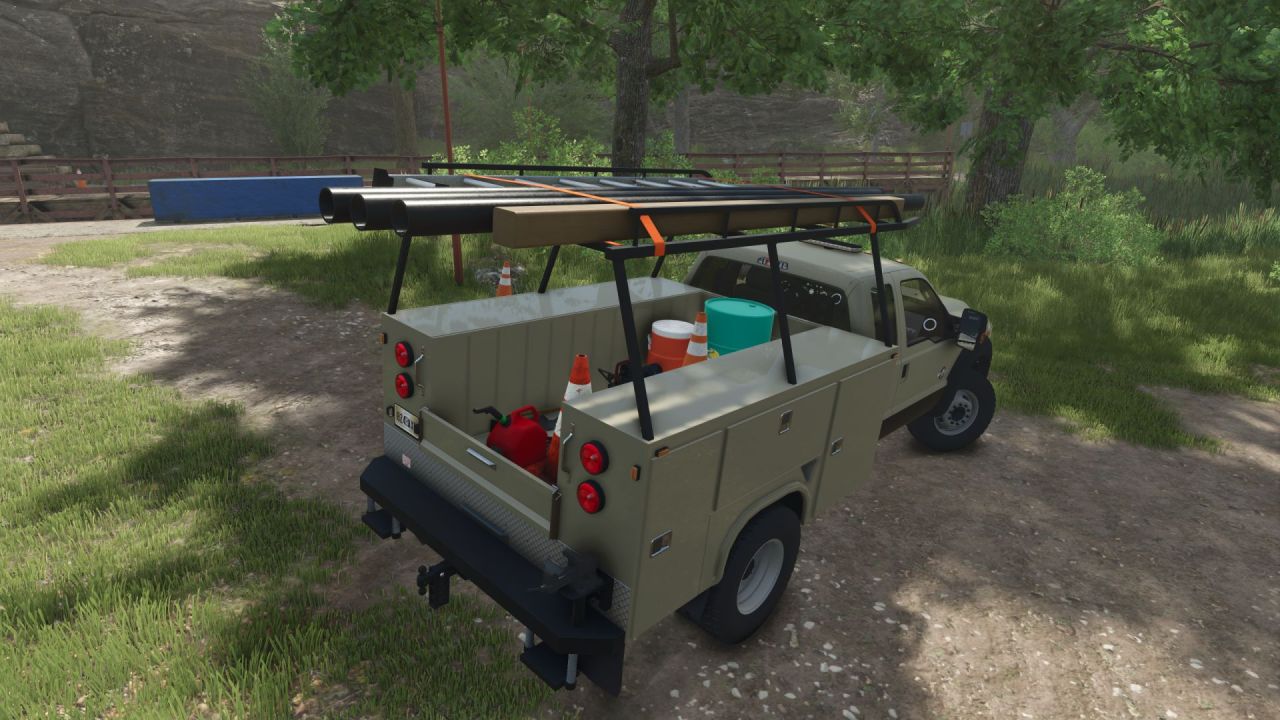 Вантажівка Ford F450 для Farming Simulator 25