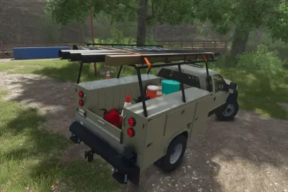 Вантажівка Ford F450 для Farming Simulator 25 — 2