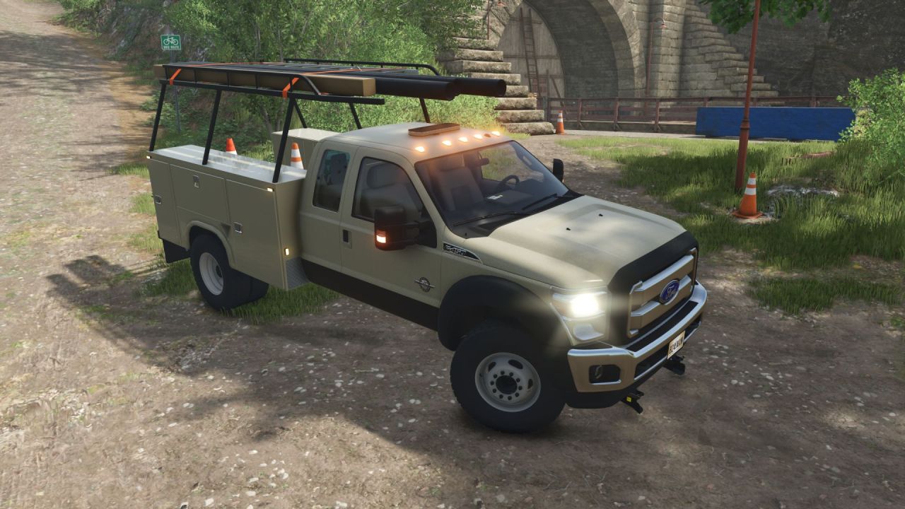 Вантажівка Ford F450 для Farming Simulator 25
