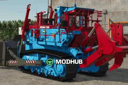 Mod na Potężny Bulldozer Komatsu D375A Mining Dozer dla FS25 — 2