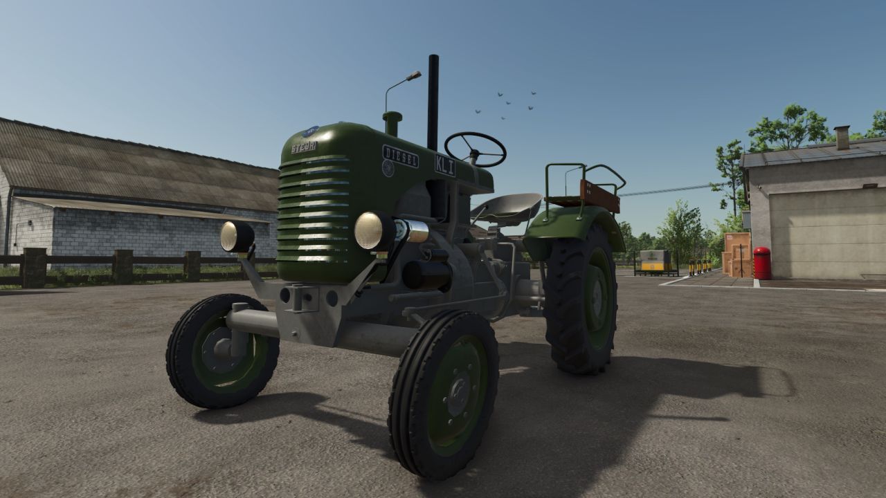 Трактор Steyr T80 Rust Edition для Farming Simulator 25