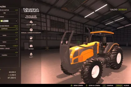 Трактор Valtra BH 180 205i для Farming Simulator 25 — 2