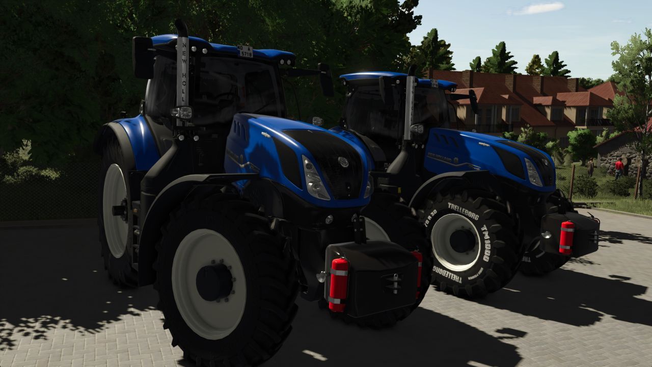 Трактор New Holland T7 HD Editions для Farming Simulator 25