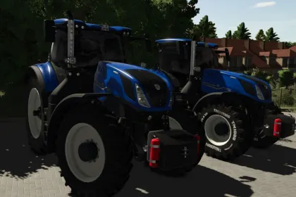 Трактор New Holland T7 HD Editions для Farming Simulator 25 — 2